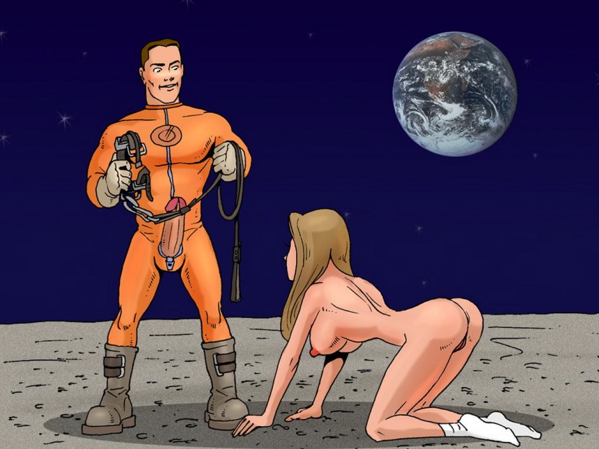 Голая космонавтка трах