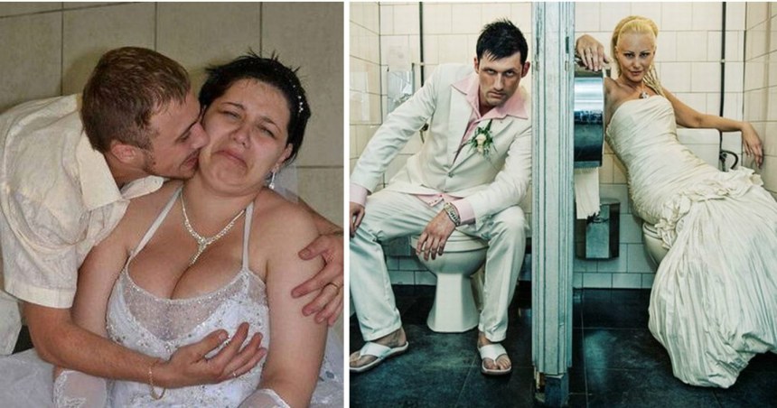 Жених после свадьбы