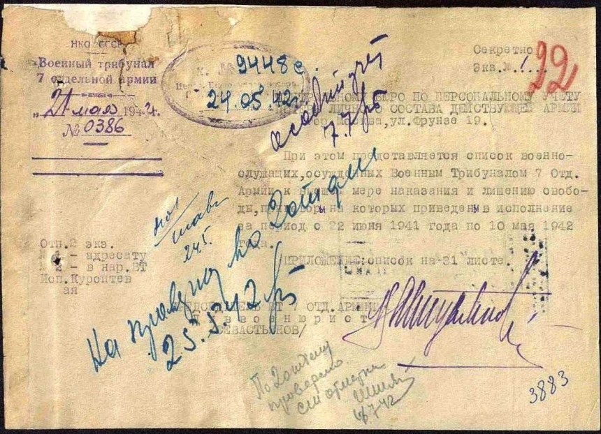 Военный трибунал 1942