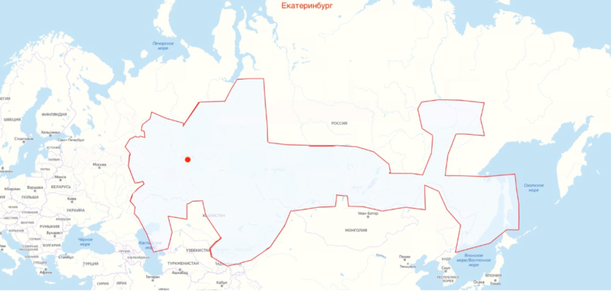 Зона покрытия склада Электросталь вайлдберриз