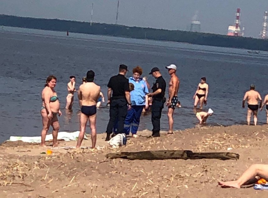 Финский залив в Санкт-Петербурге пляж