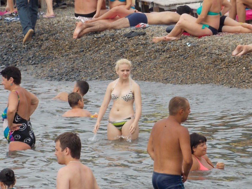 Анапа пляж девушки