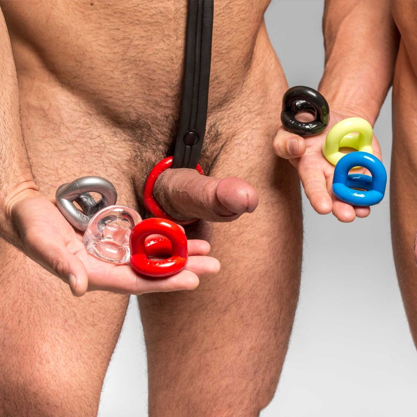 Orion насадка с петлей для мошонки stretch flexible cockring