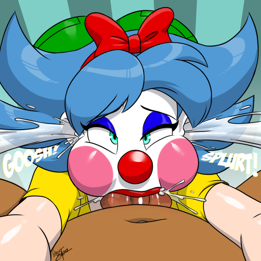 Giggles the slutty Clown хентай комиксы