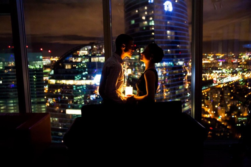 Свидание в Москва Сити Moscow City romantik, Москва
