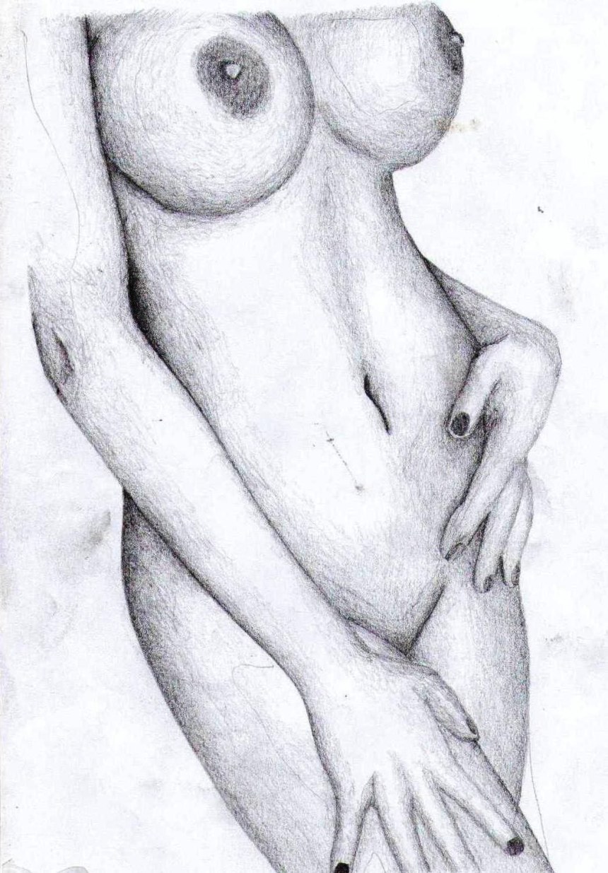 Эротические рисунки карандашом