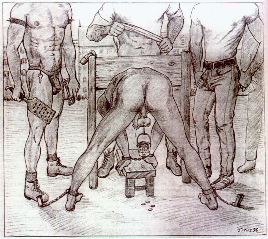 Средневековые пытки члена