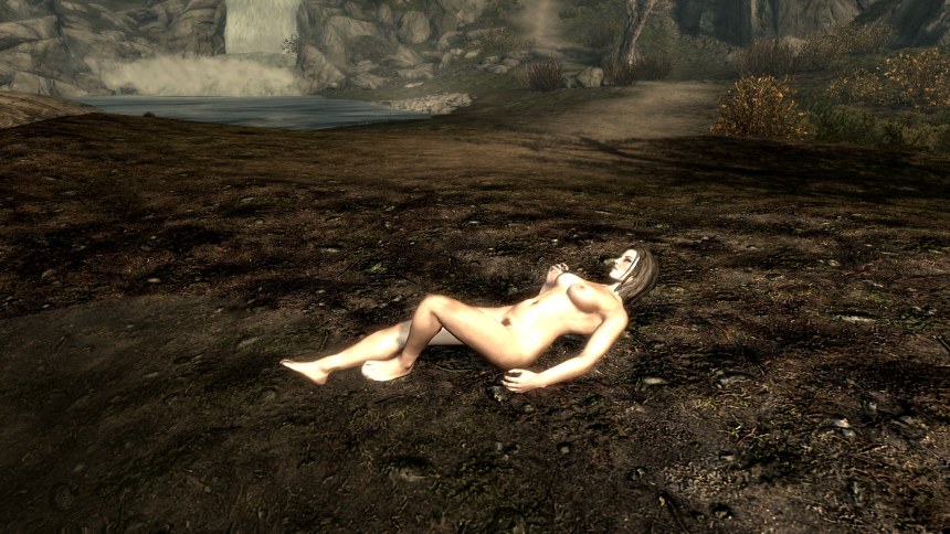 Skyrim Сусанна порочная nude Mod
