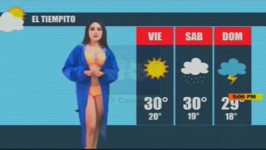 Голые телеведущие прогноза погоды