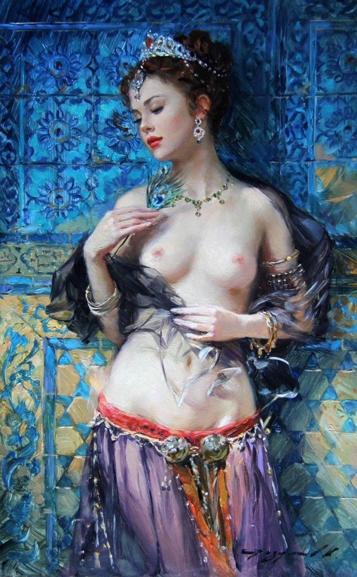 Гарем картины Konstantin Razumov