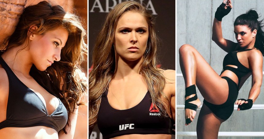 Слив бойцов UFC девушки