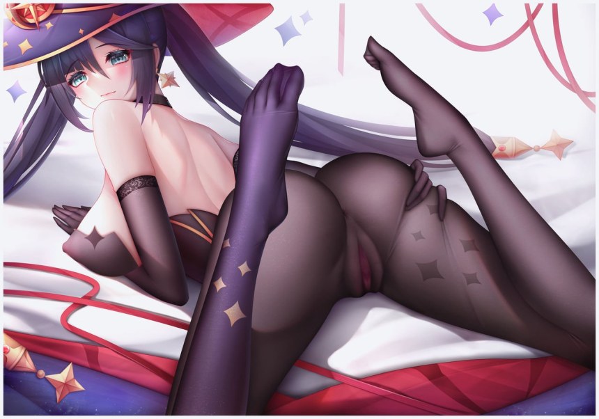 Геншин Импакт Мона hentai