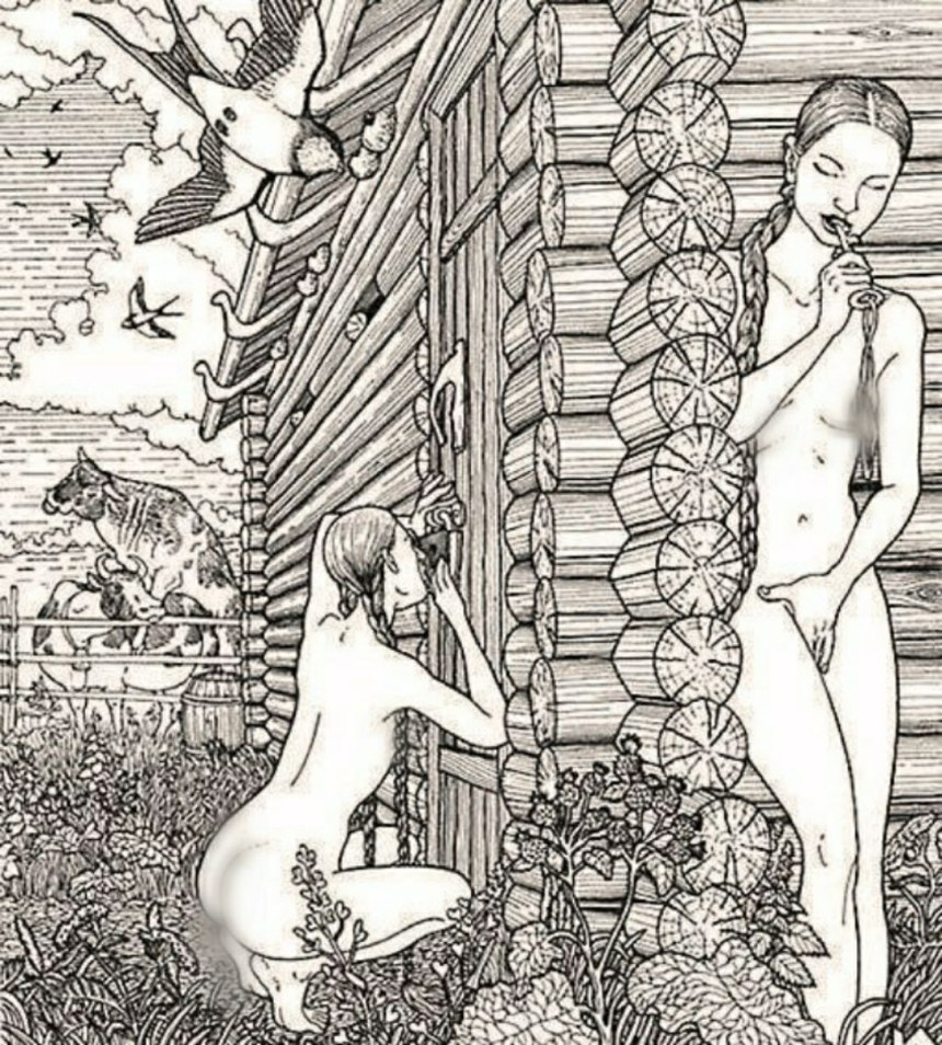 Эротические рисунки древнеславянские