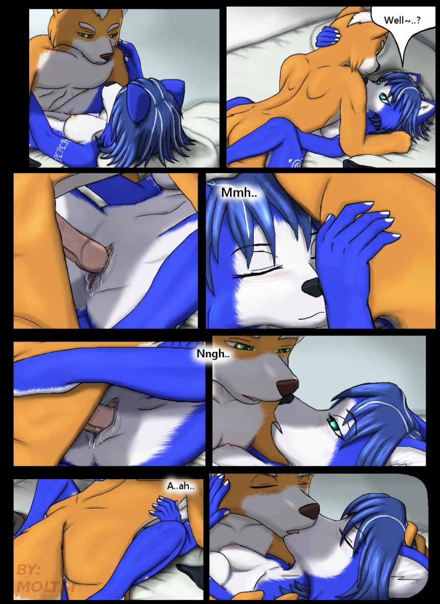 Фурри Star Fox Krystal xxx комиксы