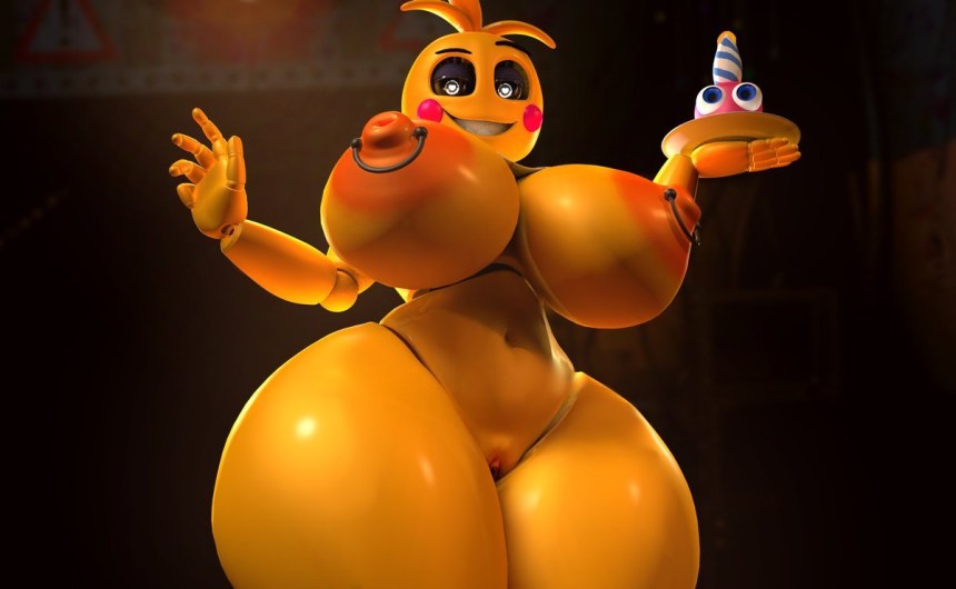 Файв Найтс Фредди чика ass big