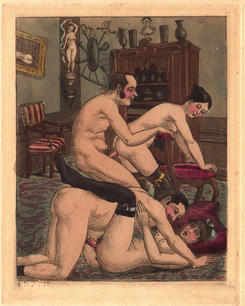 Старинные порнографические