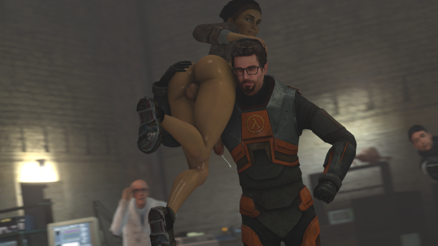 Half-Life 2 xxx Алекс и Гордон