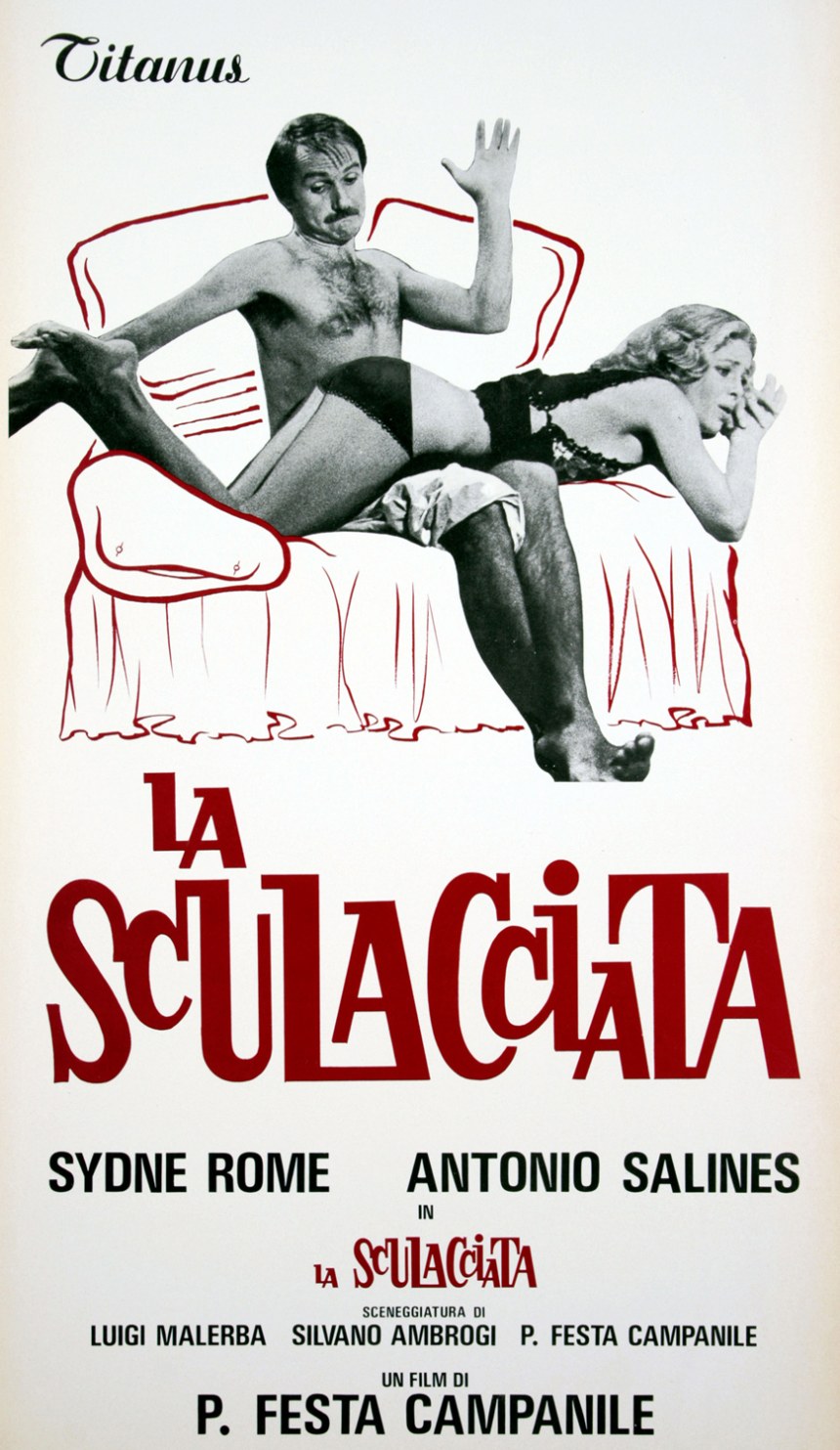 Шлепок по заду la sculacciata, 1974