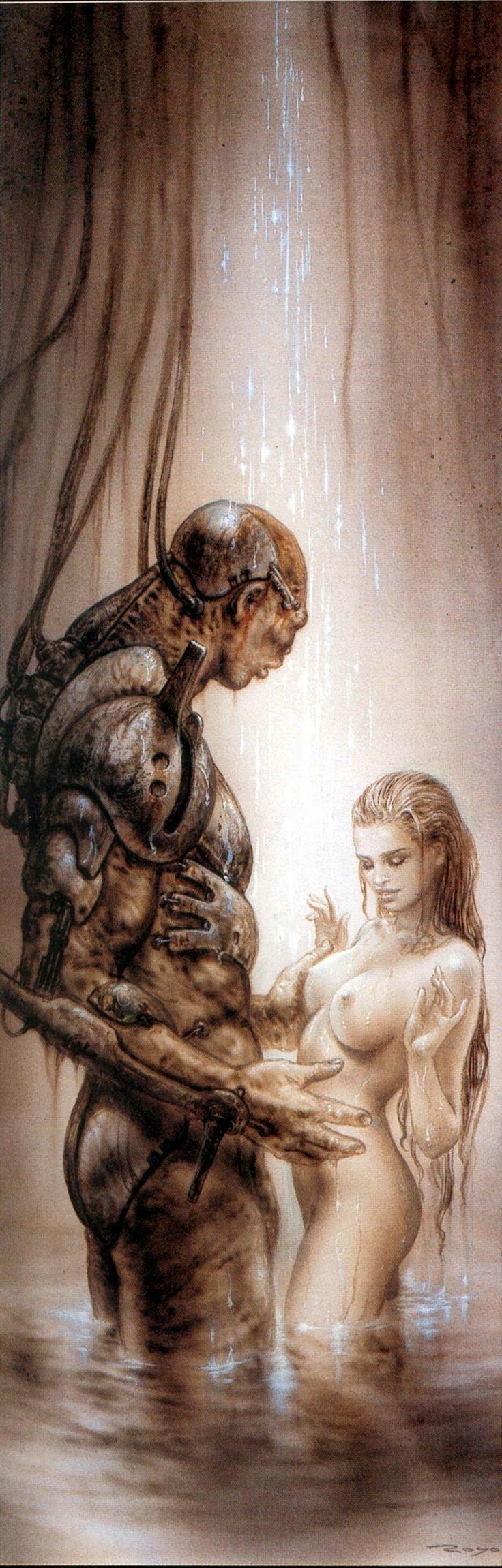 Художник фэнтези Ройо Луис xxx лесби
