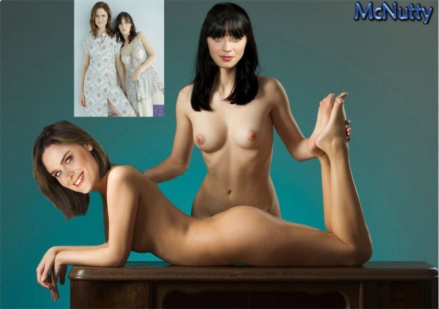 Актриса Эмили Дешанель nude