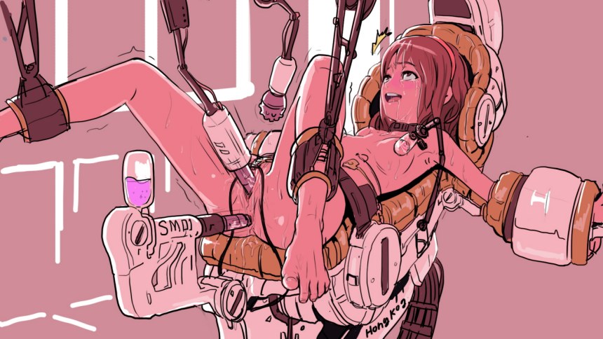 Кресло бондаж milking Machine hentai трап