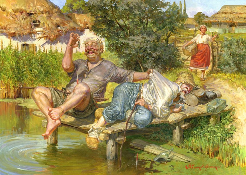 Художник Владимир Чумаков-Орлеанский картины