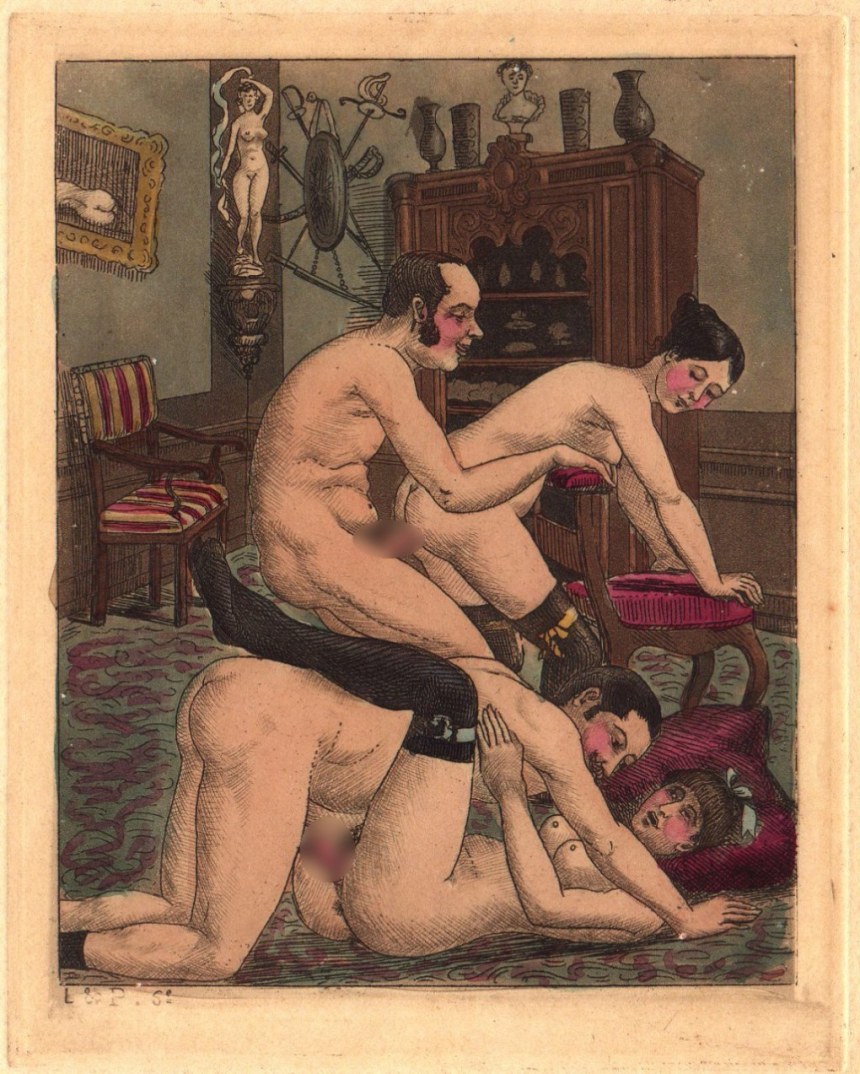 Старинные порнографические