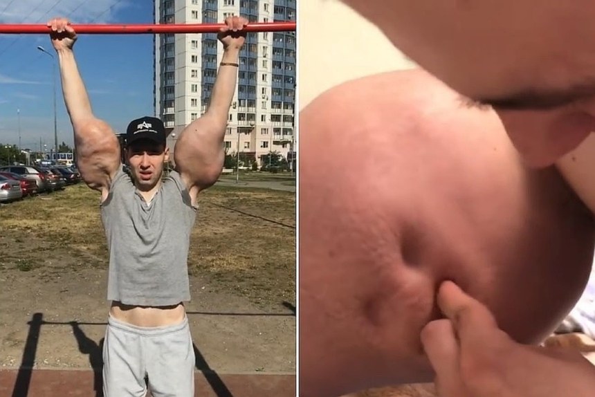 Синтоловый качок руки базуки