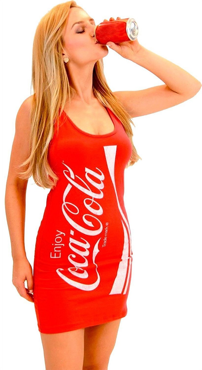 Coca Cola девушка