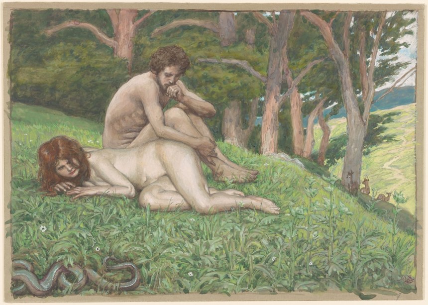 Порнография в раю, адам и ева