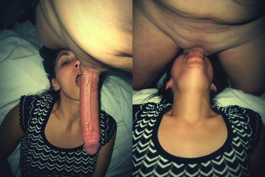 Гигантский член в глотке