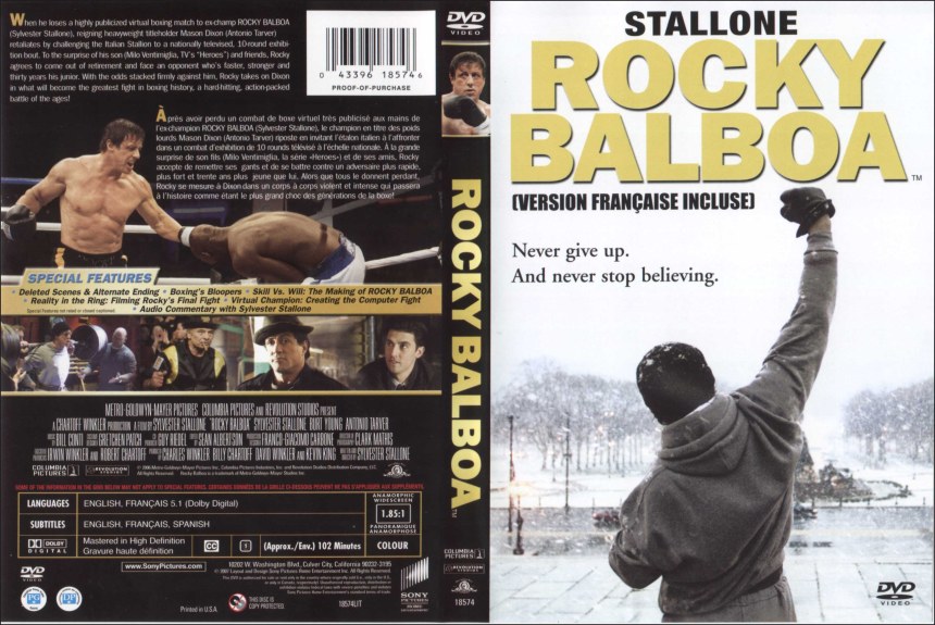 Рокки Бальбоа фильм 2006 обложка